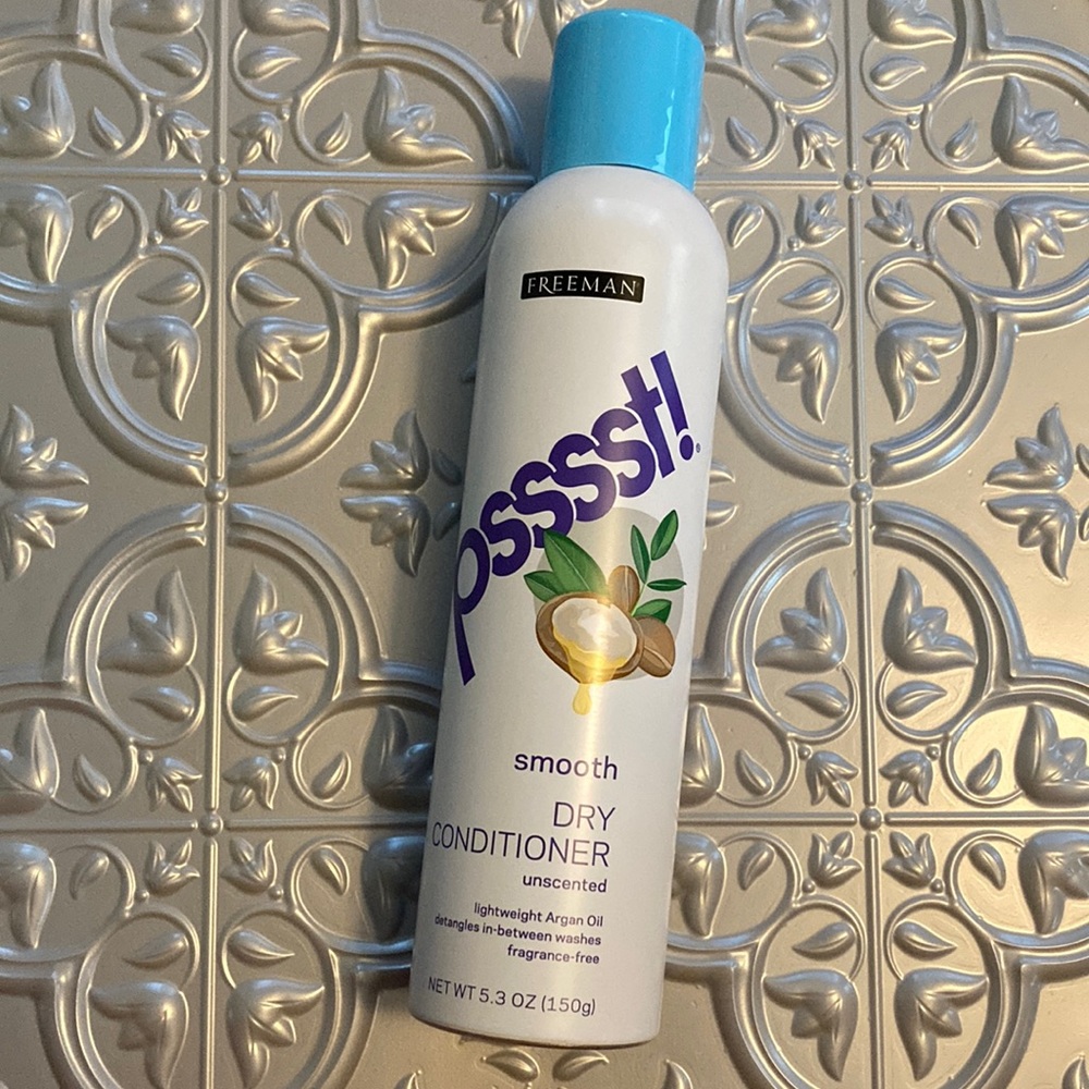 Freeman Psssst! Smooth Unscented Dry Conditioner with Argan Oil